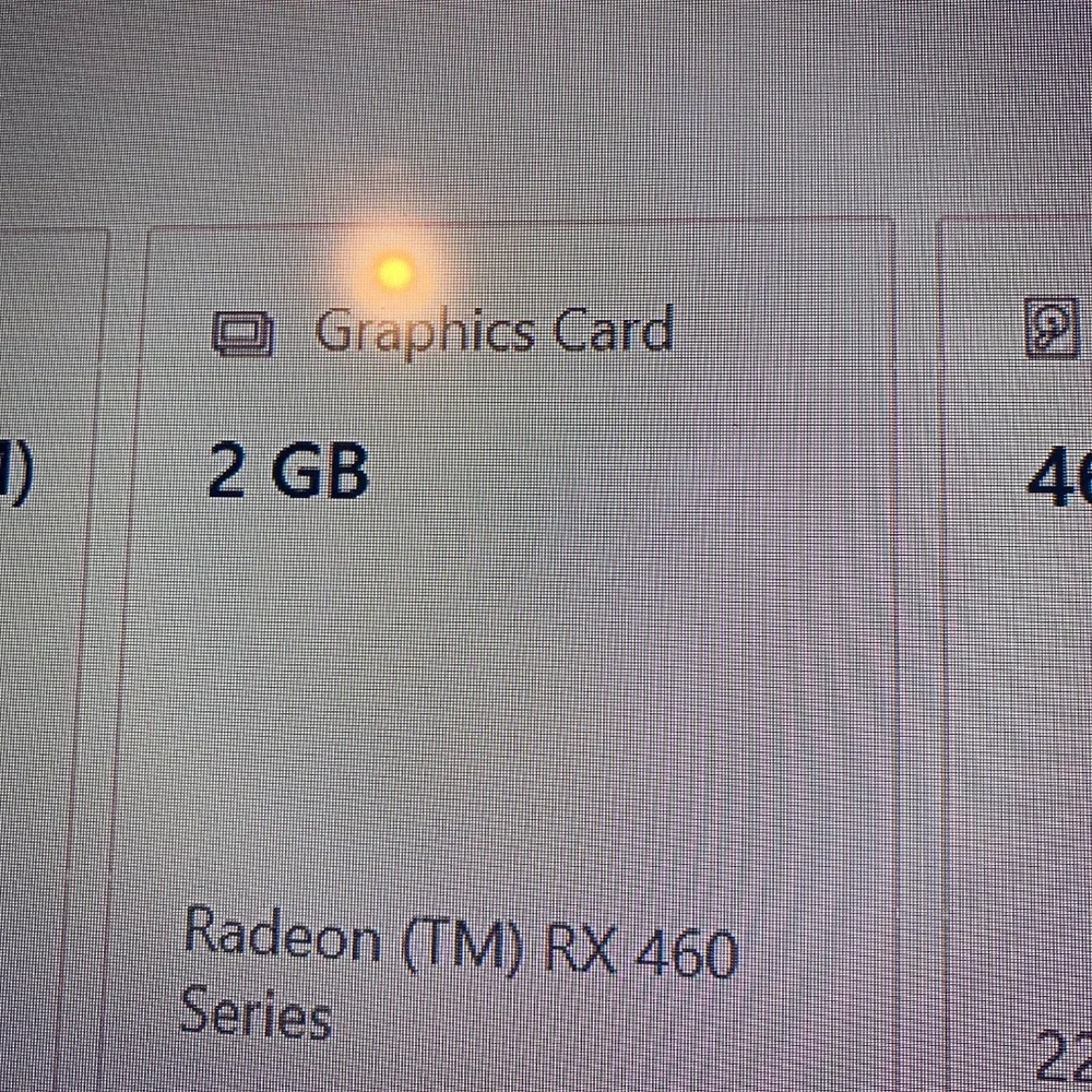 XFX rx 460 2gb ddr5